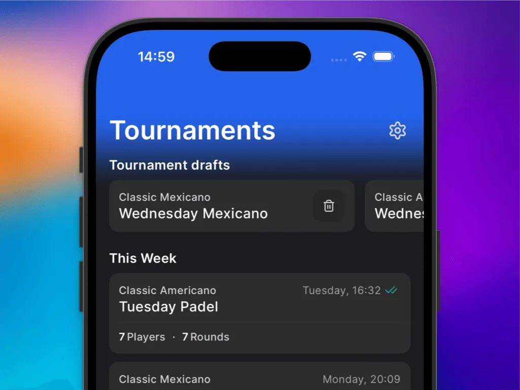 Tournament Drafts