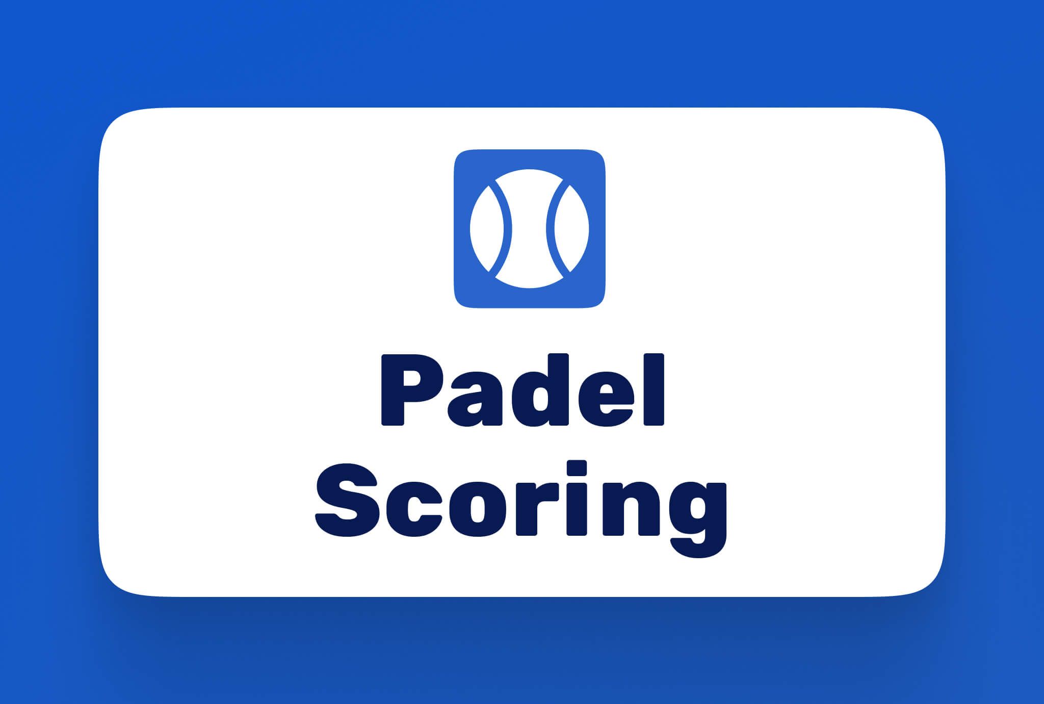 Kuidas toimub punktide lugemine padelis?